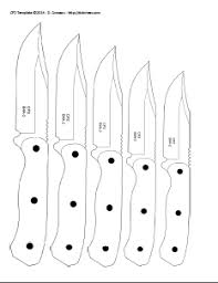 Various design templates for the budding knifemaker. Diy Knifemaker S Info Center Knife Patterns