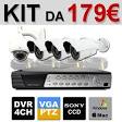 Kit per videosorveglianza