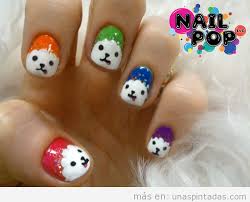 They re accustomed to online on cell phones to consider image information to become a concept. Unas Decoradas Con Animales Osos Panda Hipopotamos Patitos Perros Y Mas Unas Pintadas