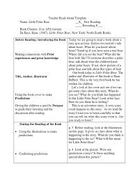 A little bear who loves playing in the snow. Little Polar Bear Read Aloud Lesson Plan Reading Comprehension Cognitive Science