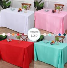 Table cloth for sale at lazada philippines table linen prices 2021 best brands & dealsnationwide shipping effortless shopping! Customized Color Tablecloths Branded Logo Polyester Personalized Table Cloth Cover China Tablecloths And Table Cloth Price Made In China Com