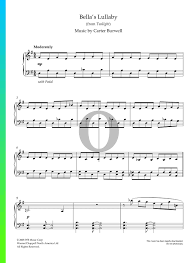 Auch klaviernoten als einzelstücke hier zum kaufen. Bella S Lullaby Noten Piano Solo Pdf Download Streamen Oktav