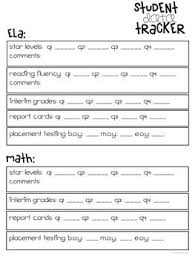 Student Data Tracker Student Data Reading Data Star Reading