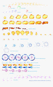 For all your large project spriting wips. Effects Hit Effect Sprite Sheet Hd Png Download Kindpng