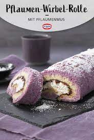 pflaumen wirbel rolle rezept kuchen und torten rezepte kuchen und torten kuchen ohne backen