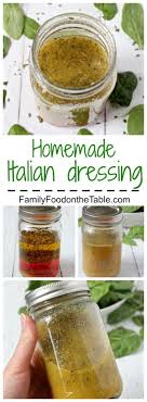 Homemade Italian Dressing Recette Vinaigrette Italienne Vinaigrette Italienne Maison Recette Exotique