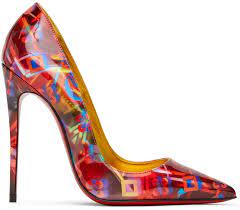 Christian Louboutin Multicolor So Kate 120mm Heels In J903 Discolaser Modesens