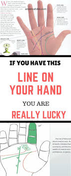 If You Have This Line On Your Hand You Are Really Lucky Here Is Why Palm Reading Palmistry Lucky