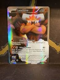 Landorus is a powerful wallbreaker that causes problems for nearly all defensive cores in the tier. Pokemon Bw43 Landorus 2012 Forces Of Nature Collection Promo Card Toys Hobbies Pokemon Trading Card Game