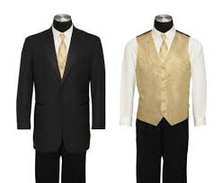 Black And Gold Mens Wedding Suit Black Cream Gold Groomsmen Weddingbee Black Gold Wedding Best Wedding Suits Wedding Suits