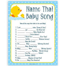 Rubber Ducky Baby Games Name That Baby Song Baby Game Printable Baby Games Baby Shower Ga Rubber Ducky Baby Shower Rubber Duck Baby Shower Baby Shower Songs