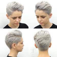 Model Tiffanyofficially Short Hair Styles Androgynous Hair Tomboy Hairstyles