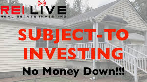 We did not find results for: Subject To Investing Buying Houses With No Money Down Youtube