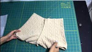 We provide customers with higher quality knit fabric, at better prices, with flat rate shipping. 1 Sweater Diyed Into Shorts Leg Warmers And Beret Youtube