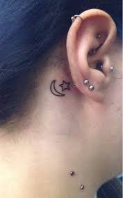 The meaning of a tattoo behind the ear a tattoo behind the ear is usually small, but it really depends on what's the meaning. What Does Star Tattoo Behind Ear Mean Represent Symbolism