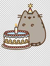 Pusheen Cat Birthday Cake Pusheen Cat Png Clipart Animals Birthday Birthday Cake Cake Cat Free Png Dow Pusheen Birthday Birthday Cake For Cat Pusheen Cat