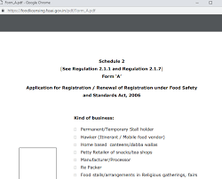 Fssai License In Tamil Nadu Eligibility Application Indiafilings