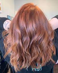Orchard Red Is The Fiery New Hair Color Trend Perfect For 2020 Red Hair With Highlights Red Hair Color Shades Hair Highlights