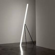 Super Minimal Floor Standing Light Led Lamp By Chicako Ibaraki Floor Standing Light Led Light Installation Light Installation