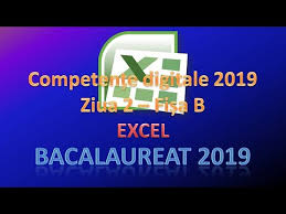 Competentedigitale.ro manual online de competente digitale competente digitale manual electronic tic etic manual ecdl online. Competente Digitale 2019 Ziua 2 Excel Youtube