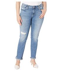 silver jeans co plus size suki mid rise curvy fit straight