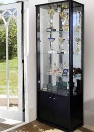 The ikea idåsen cabinet has two glass sliding doors that reveal four internal shelves within its coated steel frame. Display Case Glass Display Case Acrylic Display Case Display Cases For Sale Glass Cabi Glass Cabinets Display Ikea Glass Cabinet Living Room Glass Cabinet