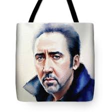 Nicolas Cage, Actor #2 Wood Print by John Springfield
