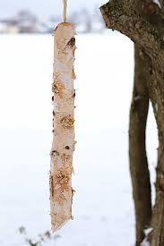 rustic log bird feeder diy house of