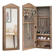 Whatever you're shopping for, we've got it. Gymax Mirrored Jewelry Cabinet Armoire Storage Organizer Wall Hanging Best Buy Canada