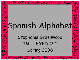 Learning the alphabet in spanish gets easier with music. Spanish Alphabet