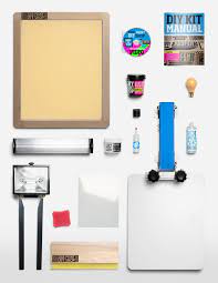 Comes with a squeegee for printing your ink + a. Diy Screen Printing Kits From Diy Print Shop Design Milk