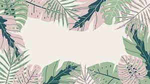 Customizable Zoom Virtual Backgrounds You Can Download For Free Canva Flower Background Wallpaper Background Pastel Green
