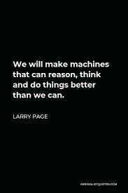 It makes an ajax call to a random quote generator api and displays the response on the page. Larry Page Quote We Will Make Machines That Can Reason Think And Do Things Better Than We Can