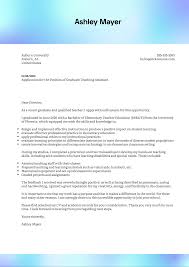 Graduate student example cover letters. Auburn University Graduate Teaching Assistant Cover Letter Example Kickresume