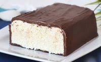 Gateau Glace Facon Bounty Au Thermomix Plat Et Recette Gateau Glace Delicieux Gateaux Enrobe De Chocolat