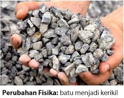 Daun daun tak berguna tadi dapat kita olah kembali menjadi pupuk kompos, lalu kita jual atau bisa digunakan sendiri. Perubahan Fisika Kimia Biologi Idschool