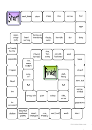 Pin By Neha Minglani On Grammar Adjectives Board Games Comprehension Games