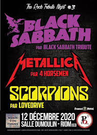 Pas de lycra, pas de carbone, que des vélos conçu pour la ville, (et bonne section de vélos de cyclotourisme pour voyager!). The Rock Tribute Night 3 Salle Dumoulin 12 12 2020 Riom Auvergne Frankreich Concerts Metal Event Kalender