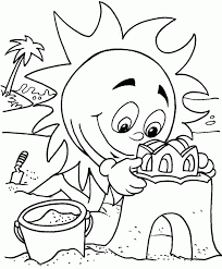 Each printable highlights a word that starts. Summer Coloring Pages For Preschoolers Coloring Home
