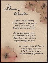Dear Sister Sister Message Happy Birthday Wishes For Sister Dear Sister Sister Love Quotes Sister Quotes Sister Poems