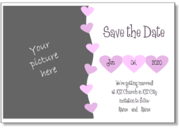 It's easy to design your wedding invitation cards, download the image or pdf file, and have it printed at your local print shop on specialty paper. 55 How To Create Free Printable Engagement Card Template Maker For Free Printable Engagement Card Template Cards Design Templates