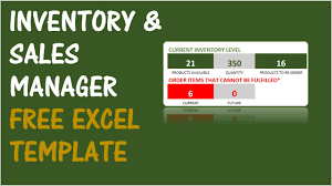 Free Excel Inventory Template Download Inventory Spreadsheet