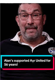 "It's in your blood." Alan's supported Ayr United for 56 years following  his grandad. Watch live coverage of the Scottish Championship with  Sportscene #ChampionshipLive