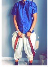 Dhoti Groomsmen Men Casual Mens Tops Indian Dresses