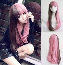 It's going to depend on how faded your current color is and what dye you used. Grosshandel Kostenloser Versand Mode Lolita Brown Pink Hair Long Curly Wavy Perucken Von Dingyingying8889 21 49 Auf De Dhgate Com Dhgate