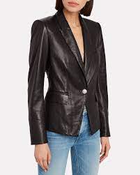 Danielle Leather Dickey Jacket Jackets Power Dressing Veronica Beard