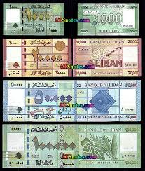 Lebanon's national currency plunged to a new record low on the black market against the dollar on saturday, as an ongoing economic crisis continues to wipe out savings and raise living costs. Lebanon Banknotes Lebanon Paper Money Catalog And Lebanese Currency History Bank Notes Money Poster Lebanon