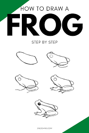 Frog drawing for kids in 12 simple steps. How To Draw A Frog Step By Step With Pictures Jae Johns