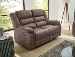 Wer in seinem wohnzimmer wert auf bedingungslosen komfort legt, der liegt mit der job couch finesse goldrichtig, denn bei dem bequemen polstermöbel sind sowo. Sofa Couch Mit Relaxfunktion 2er Relaxsofa Relaxcouch Federkern Polsterung 38531 Ebay