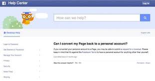 Maybe you would like to learn more about one of these? How To Convert A Facebook Page To A Personal Profile
